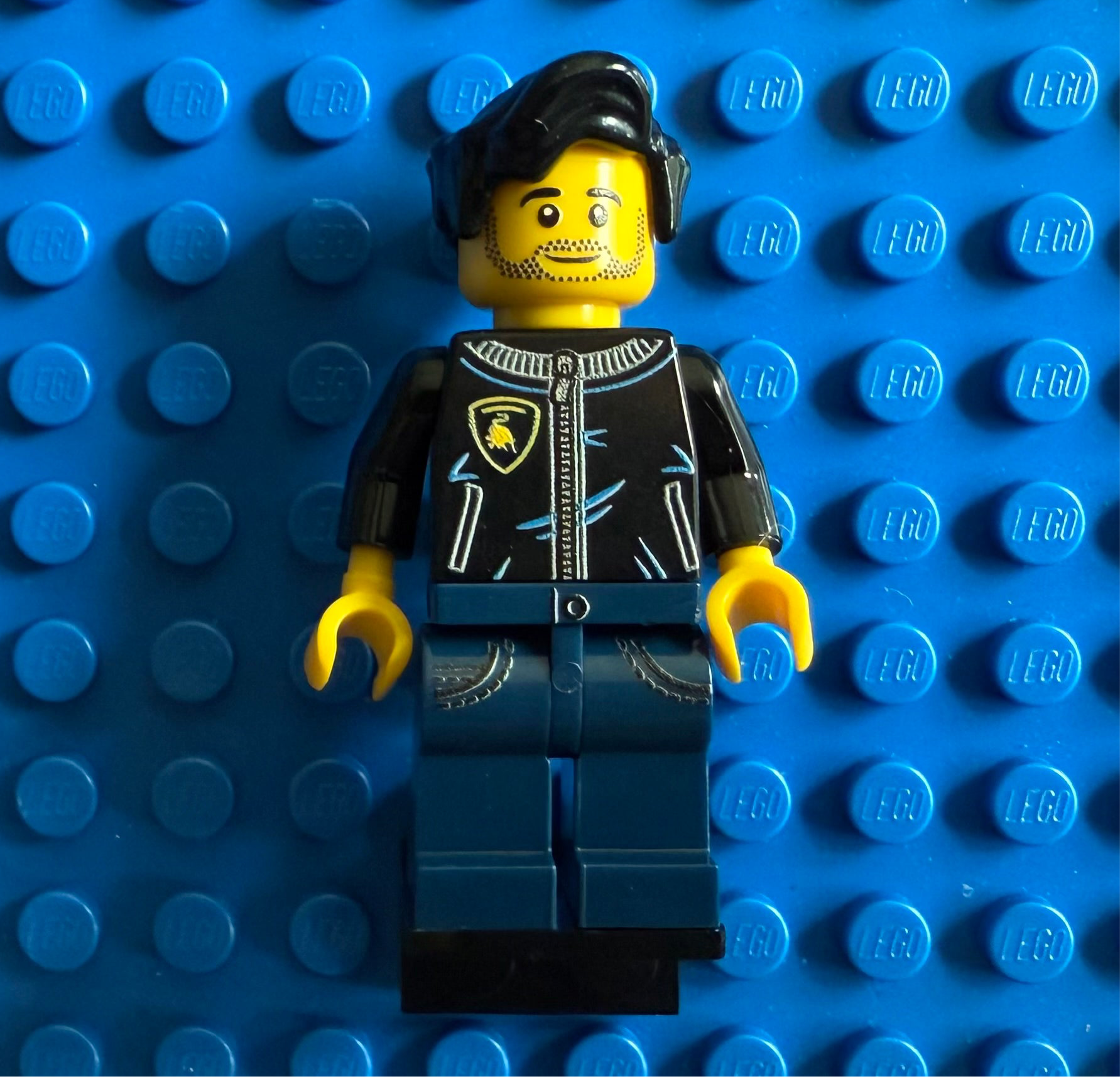 Lamborghini Countach Driver Minifigure