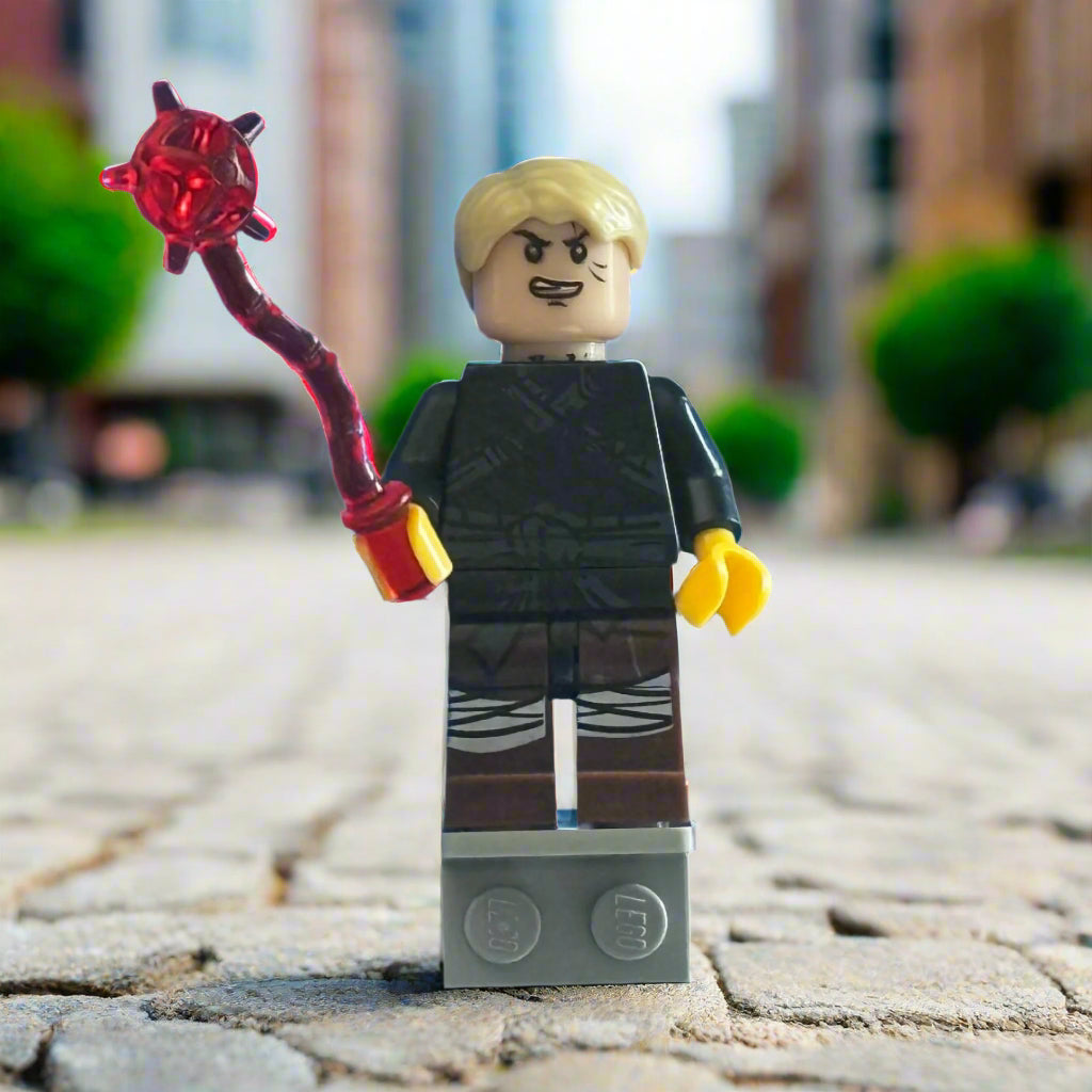 Custom Male Warrior Minifigure