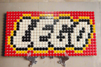 Build-It-Yourself LEGO Logo Sign Kit – 16x32 Studs | Includes Baseplate, Bricks & Instructions