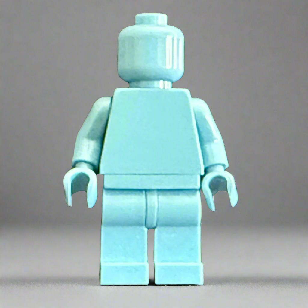 Monochrome Minifigures – 40+ Vibrant Colors!