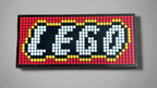 Lego Logo Pixel Art Mosaic | 36x16 Stud Wall Art | Handmade LEGO-Inspired Decor | Retro Pixel Design | Custom Brick Artwork