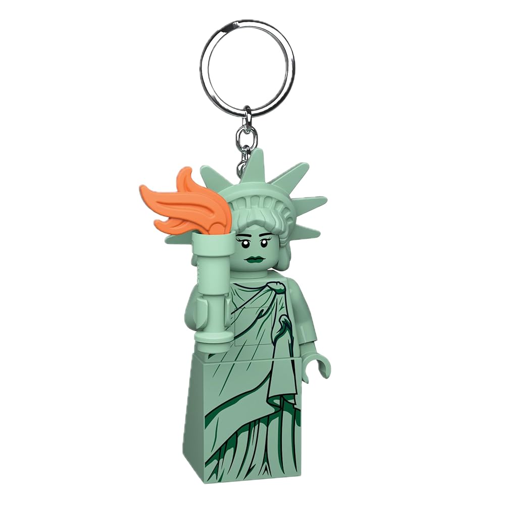Statue of Liberty Minifigure Keychain