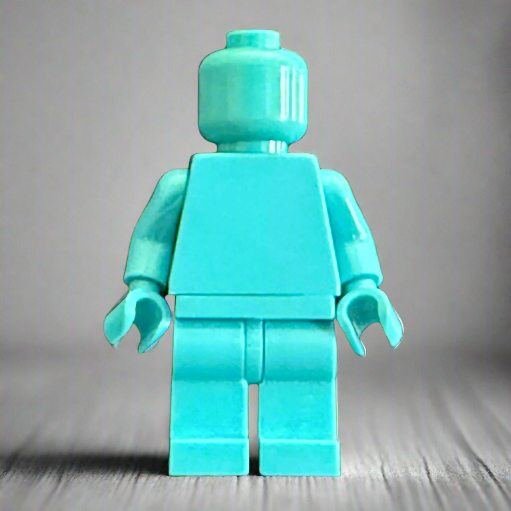 Monochrome Minifigures – 40+ Vibrant Colors!