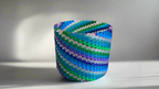 Cool Colored Modular Vase – Built with LEGO®-Compatible Bricks