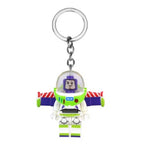 Buzz Lightyear Custom Keychain - Custom Brick Compatible Minifigure