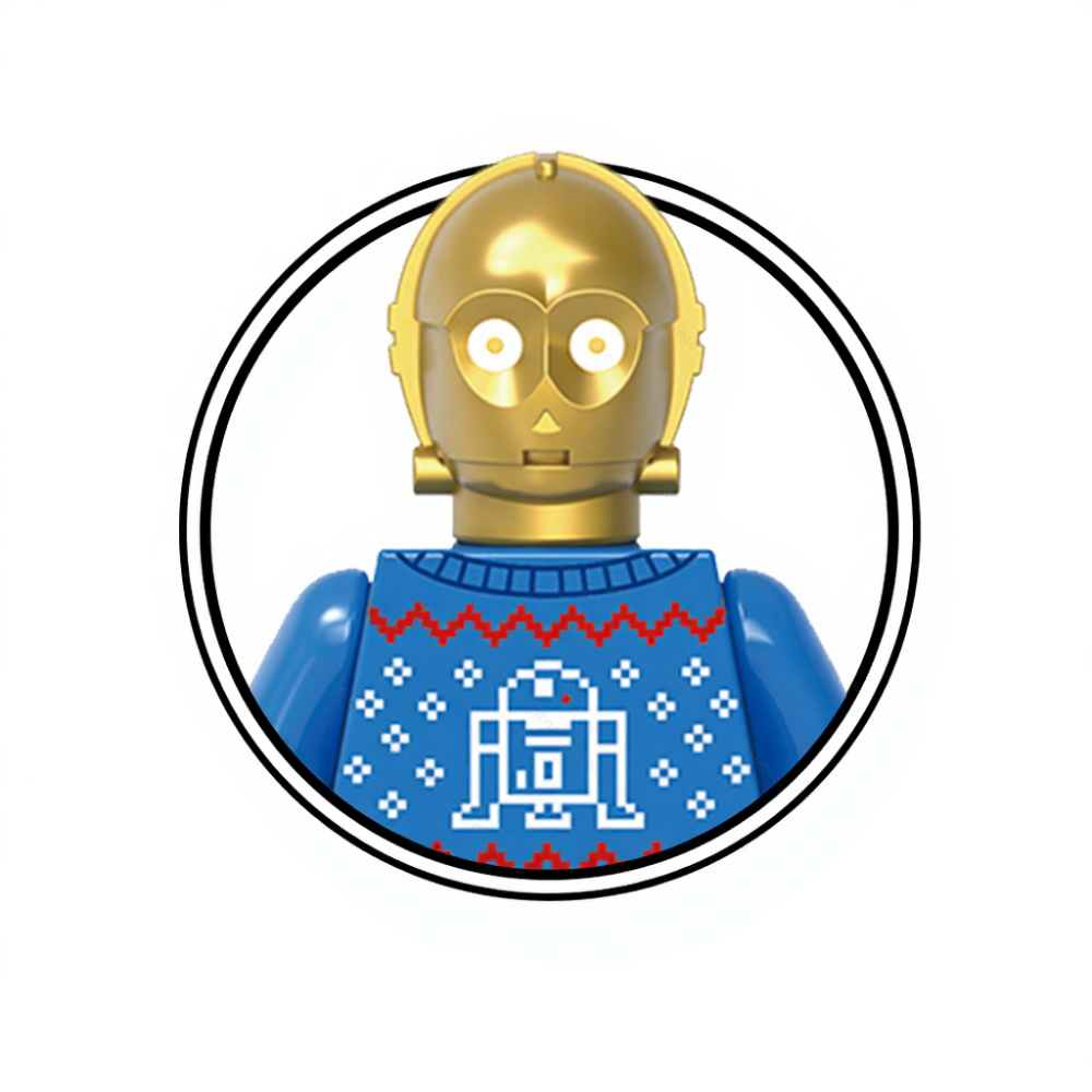 C-3PO Holiday Minifigure