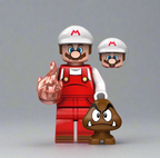 Fireball Mario Minifigure