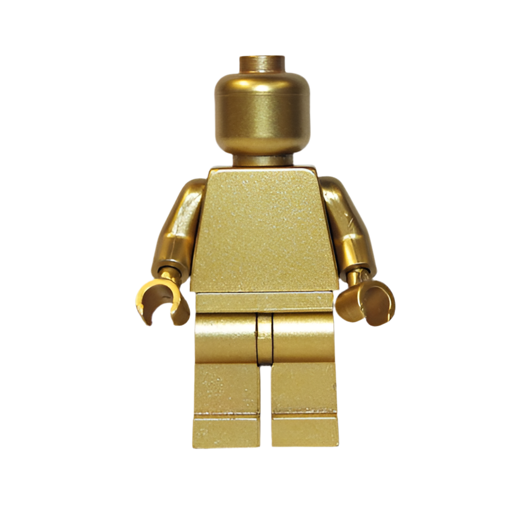 Monochrome Metallic Minifigure
