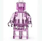 Set of 12 Transparent Minifigures – Clear Minifigs (Adult Builds & Display-Grade)