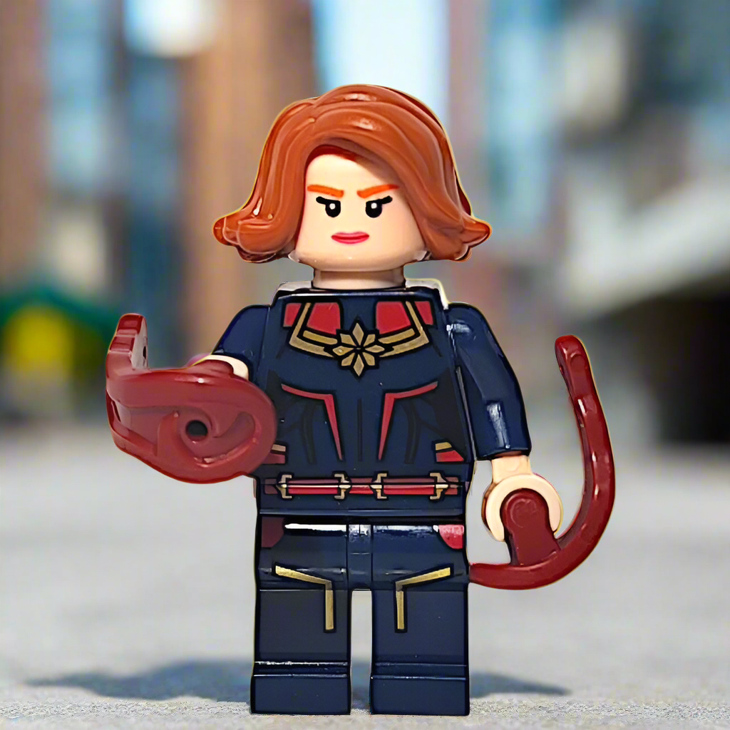 Carol Danvers Captain Marvel Suit Minifigure