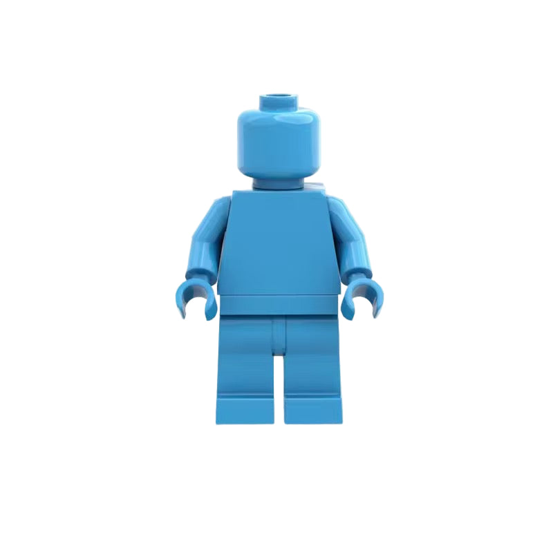 Monochrome Custom Minifigures – 60+ Vibrant Colors!