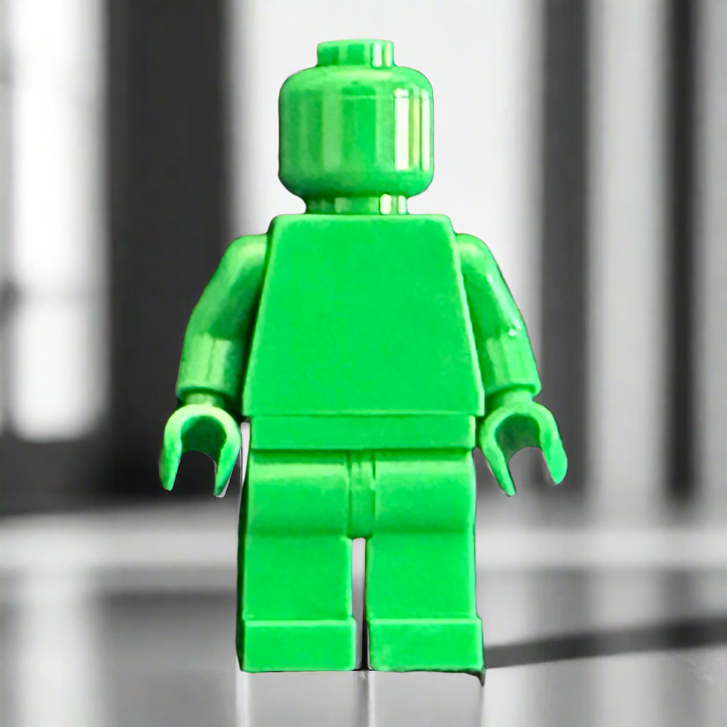 Monochrome Minifigures – 40+ Vibrant Colors!