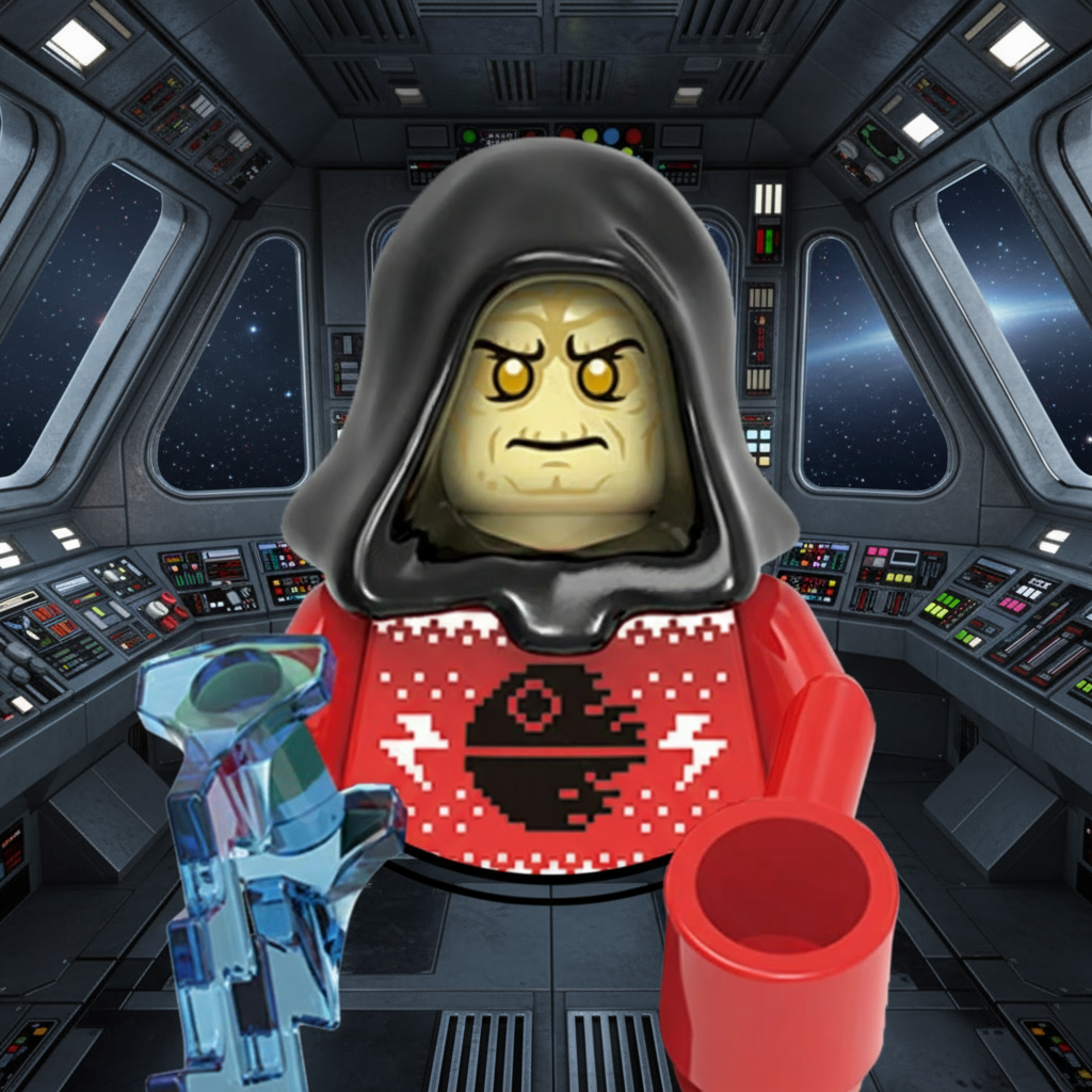 Emperor Palpatine Holiday Minifigure