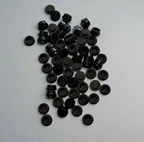 Black 4073 1x1 Round Plate Brick – Choose Quantity – LEGO® Compatible Bulk Lot