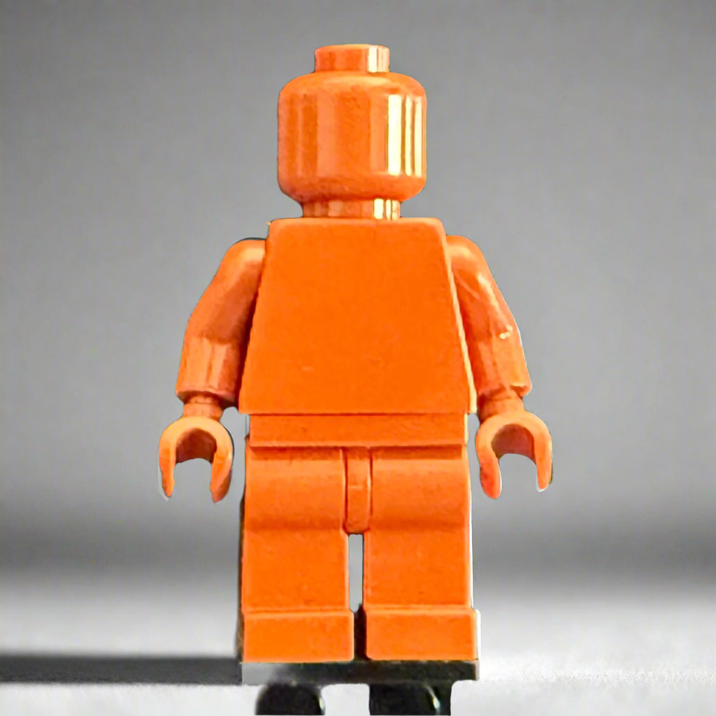 Monochrome Minifigures – 40+ Vibrant Colors!