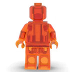 Set of 12 Transparent Minifigures – Clear Minifigs (Adult Builds & Display-Grade)