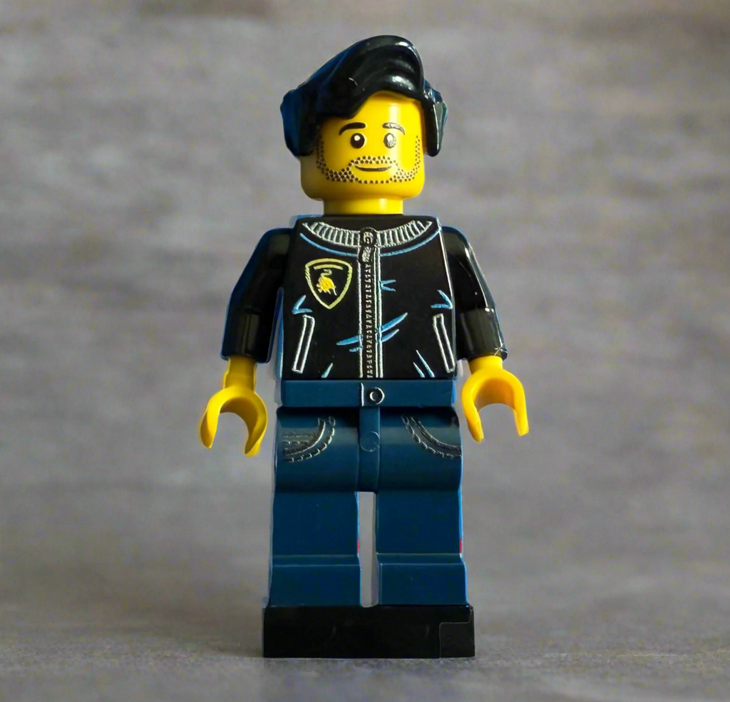 Lamborghini Countach Driver Minifigure