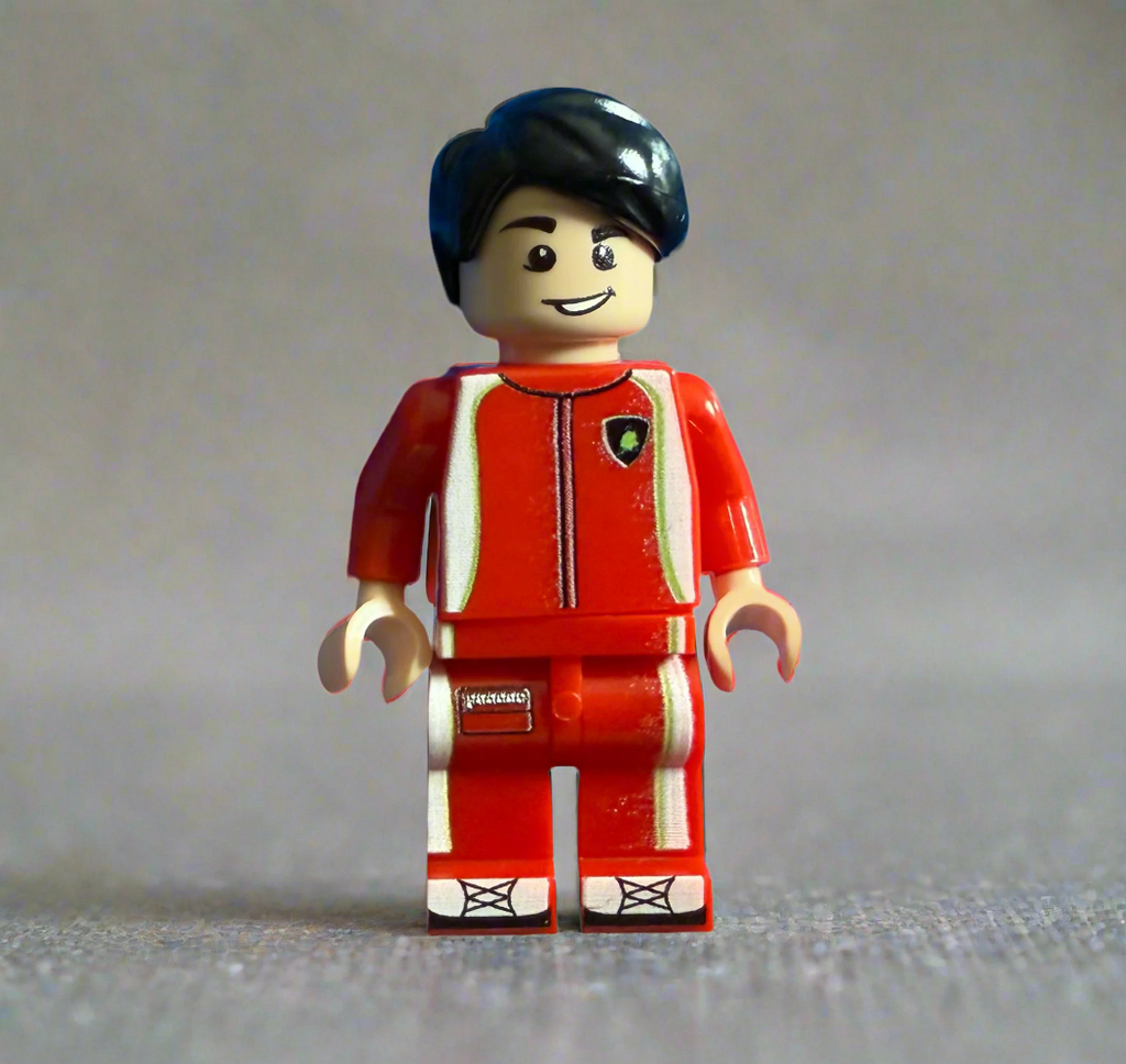 F1 Ferrari Schumacher Suit Minifigure