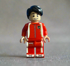 F1 Ferrari Schumacher Suit Minifigure