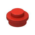 Red 4073 1x1 Round Plate Brick – Choose Quantity – LEGO® Compatible Bulk Lot