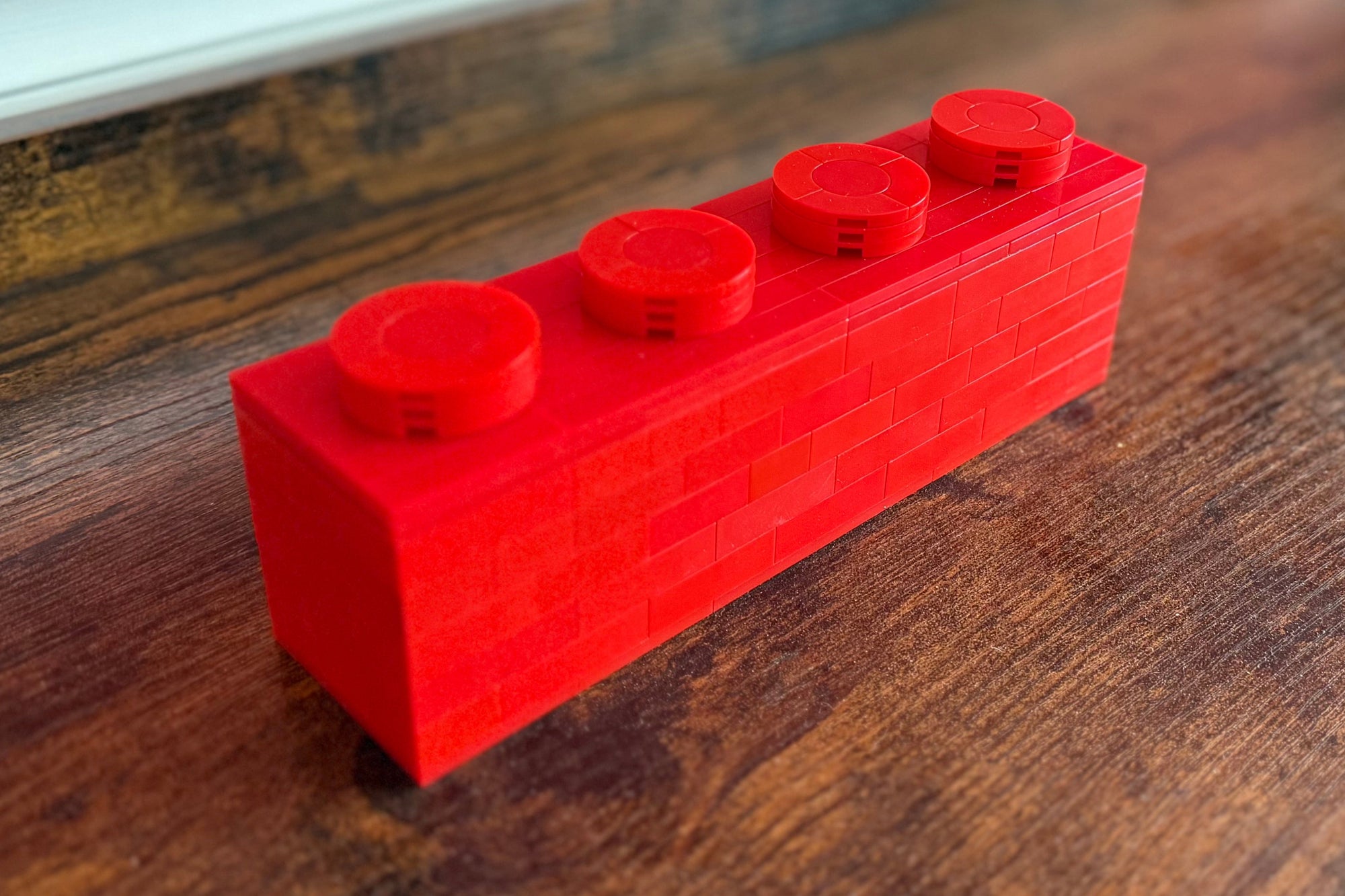 LEGO-Compatible Brick Replicas | 6x Upscaled Brick | Multiple Size & Color Display Bricks | Oversized LEGO Decor Piece