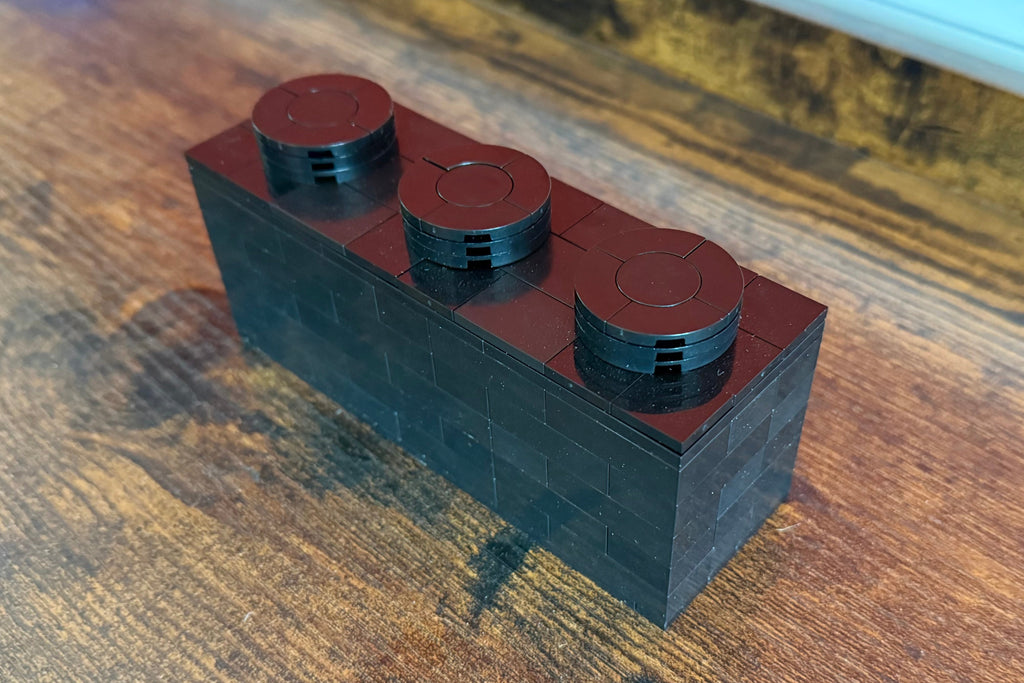 LEGO-Compatible Brick Replicas | 6x Upscaled Brick | Multiple Size & Color Display Bricks | Oversized LEGO Decor Piece