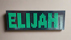 Custom Name Brick Mosaic | Personalized LEGO-Compatible Wall Art |  Handmade Pixel Name Sign | Choose Your Colors