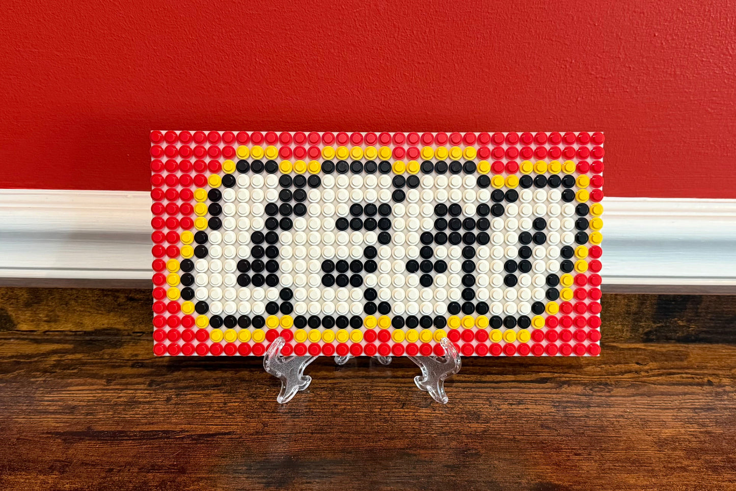 Build-It-Yourself LEGO Logo Sign Kit – 16x32 Studs | Includes Baseplate, Bricks & Instructions