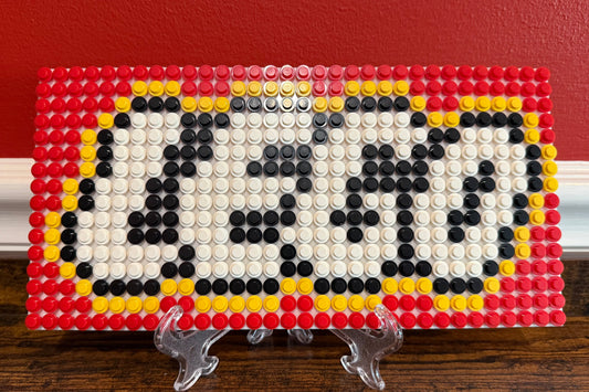 Build-It-Yourself LEGO Logo Sign Kit – 16x32 Studs | Includes Baseplate, Bricks & Instructions