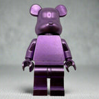 Bearbrick Monochrome Metallic Bear Minifigures – Multiple Vibrant Colors!