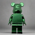 Bearbrick Monochrome Metallic Bear Minifigures – Multiple Vibrant Colors!