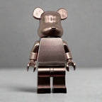 Bearbrick Monochrome Metallic Bear Minifigures – Multiple Vibrant Colors!