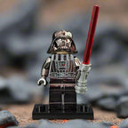 Electroplated Chrome Darth Vader – Custom Brick Compatible Minifigure