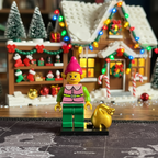Peppermint Penny Minifigure - Holiday Minifigure