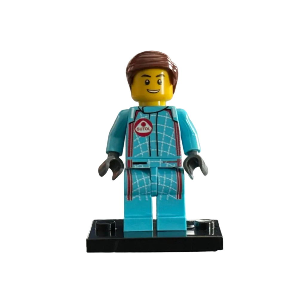 Set of 3 Racecar Driver Minifigures