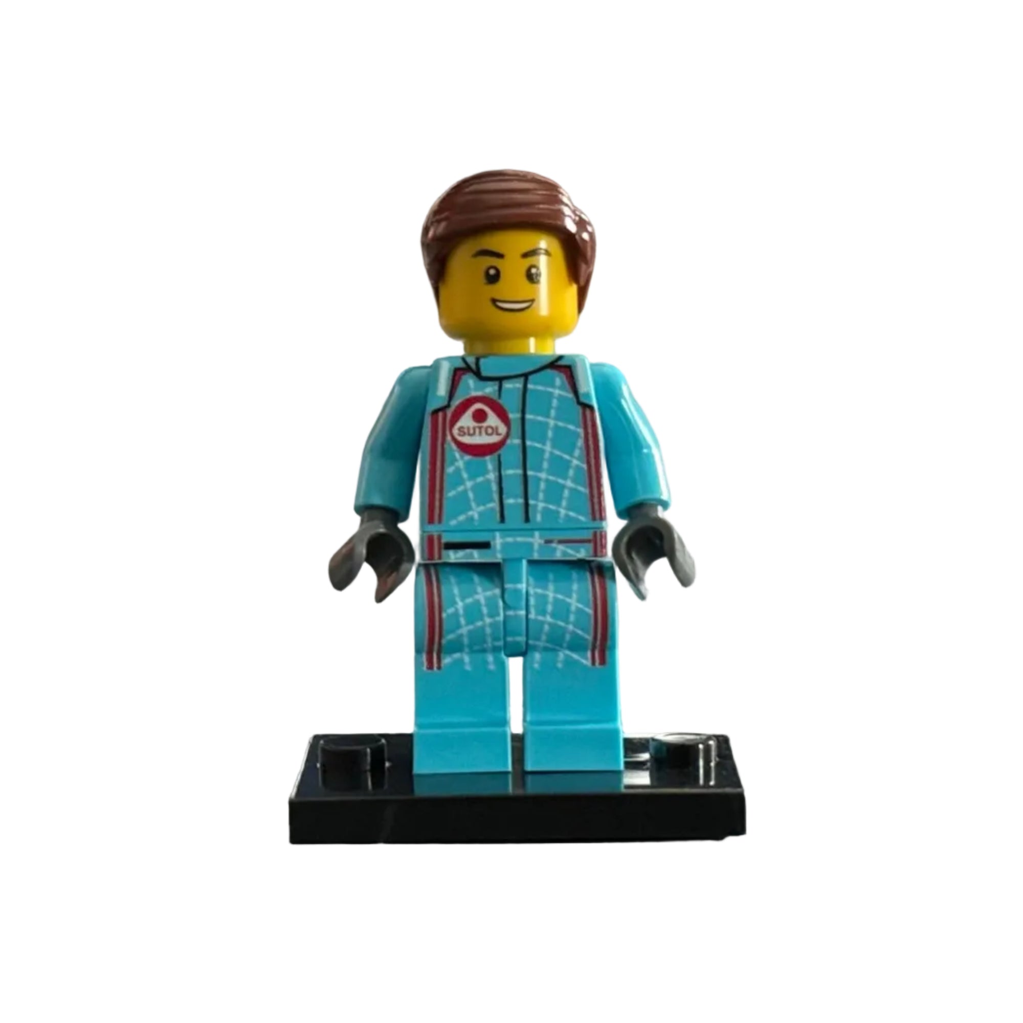 Set of 3 Racecar Driver Minifigures