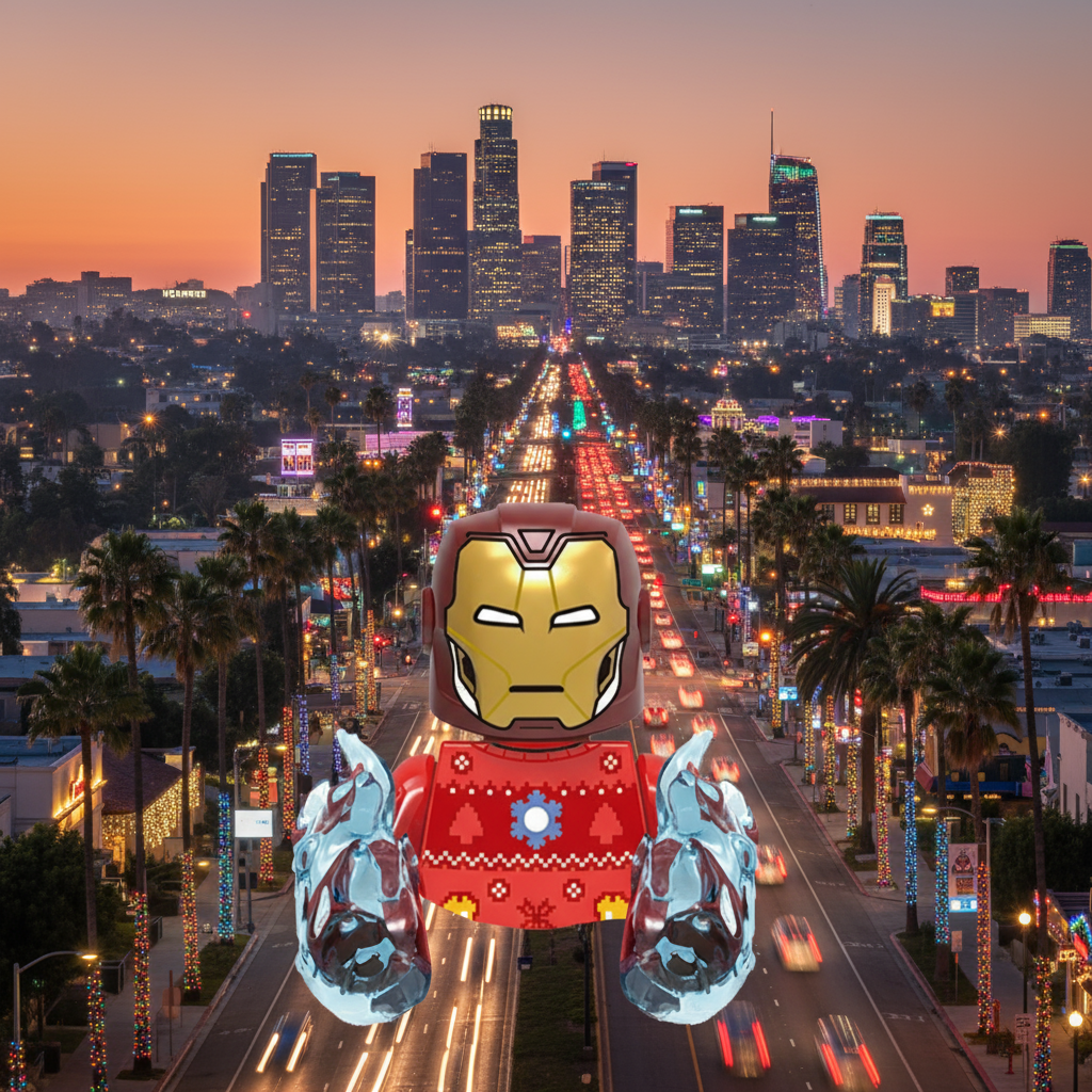 Iron Man Holiday Minifigure