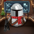 The Mandalorian Holiday Minifigure