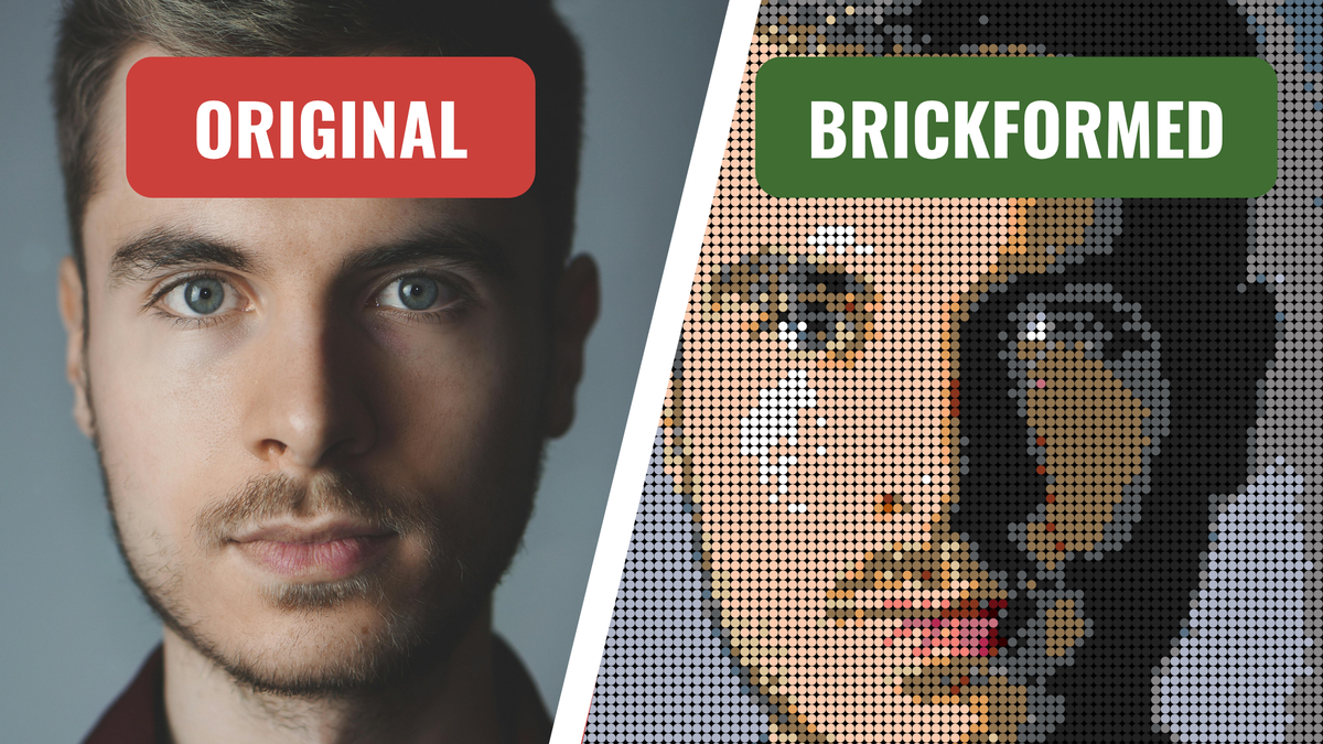 Build-Your-Own Custom Brick Mosaic Kit