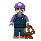 Waluigi Minifigure