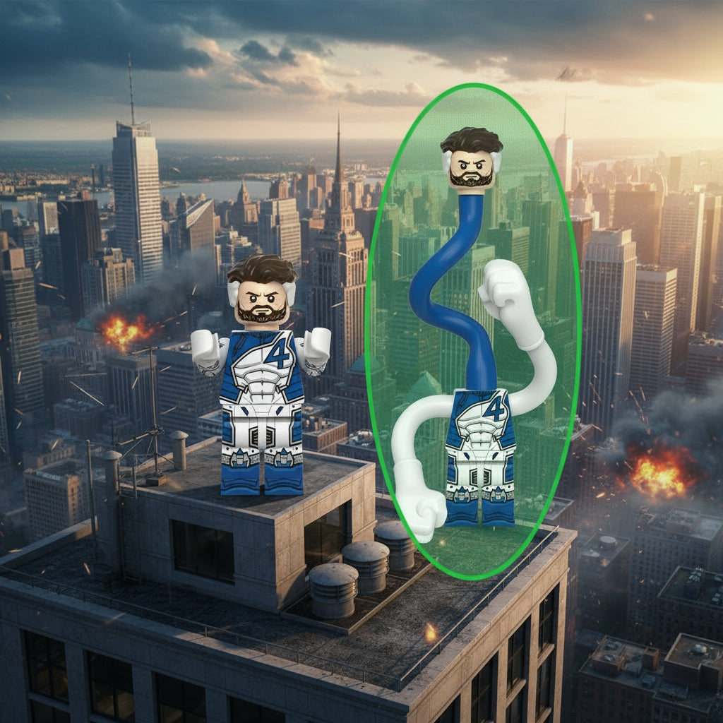 Reed Richard Mr. Fantastic Fantastic 4 Custom Minifigure
