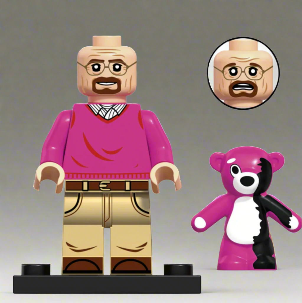 Walter White Pink Sweater Breaking Bad Minifigure