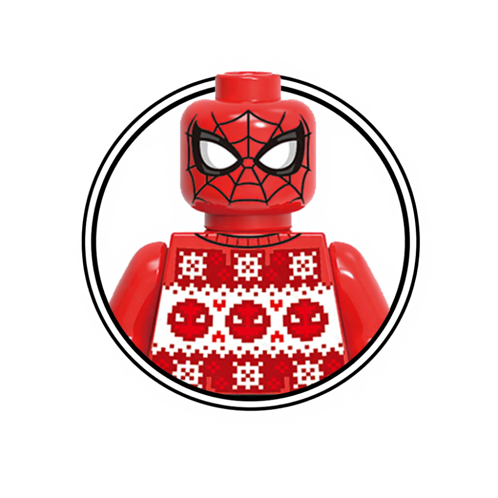 Spiderman Holiday Minifigure