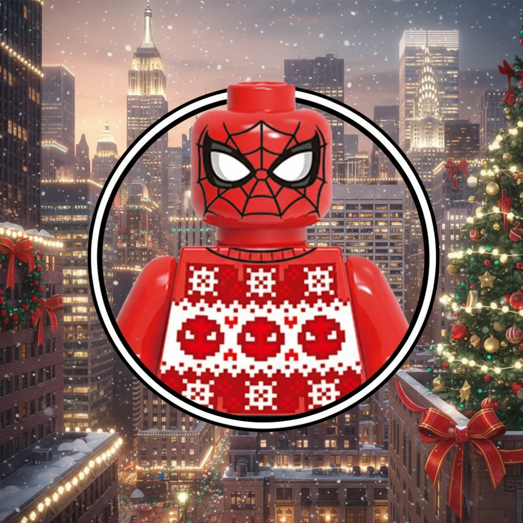 Spiderman Holiday Minifigure
